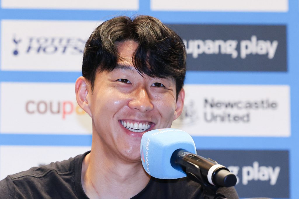 손흥민 LA FC 합류 발표 현장