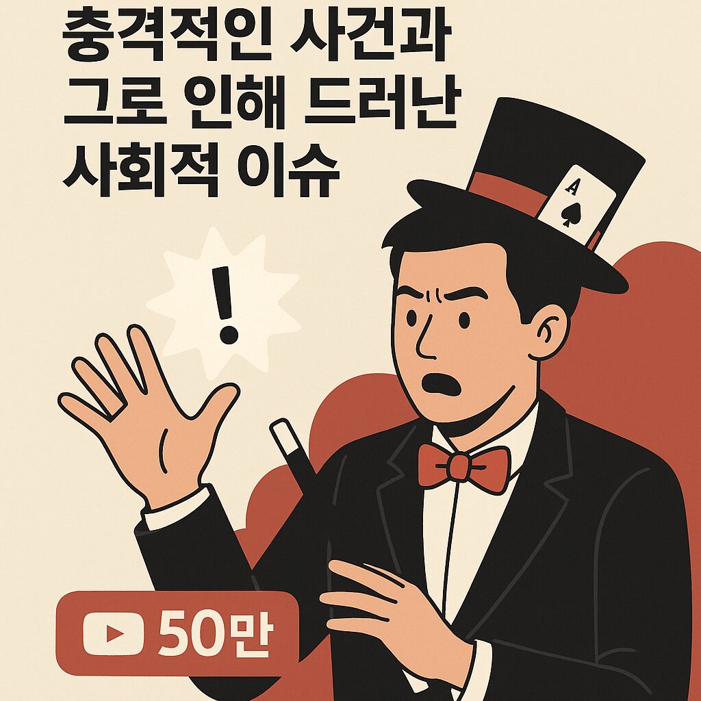 구독자 50만 마술사