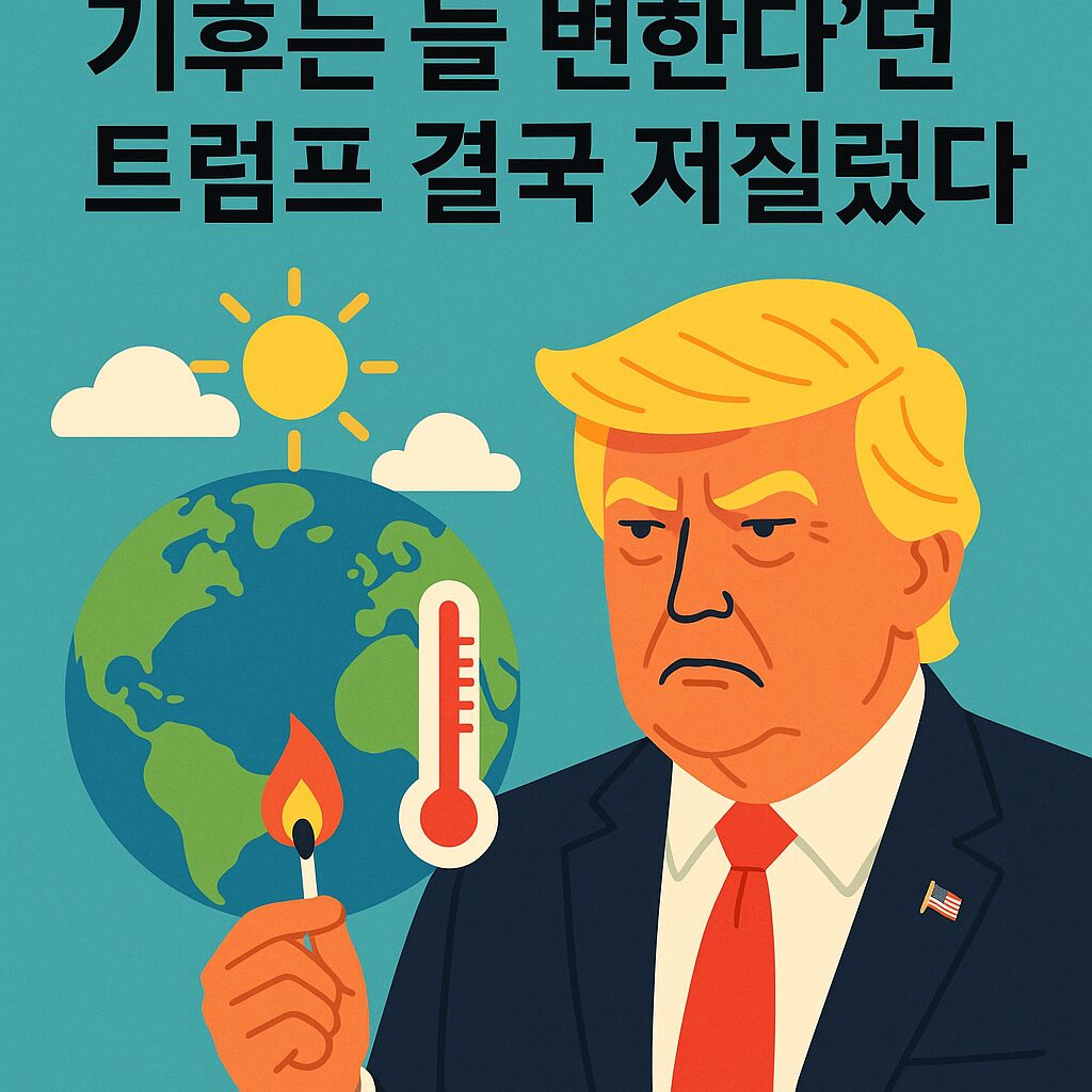 기후는 늘 변한다 던 트럼프