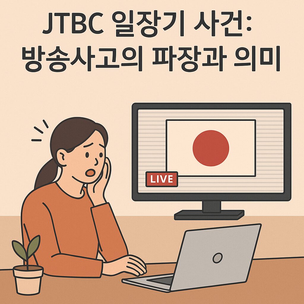 jtbc 일장기