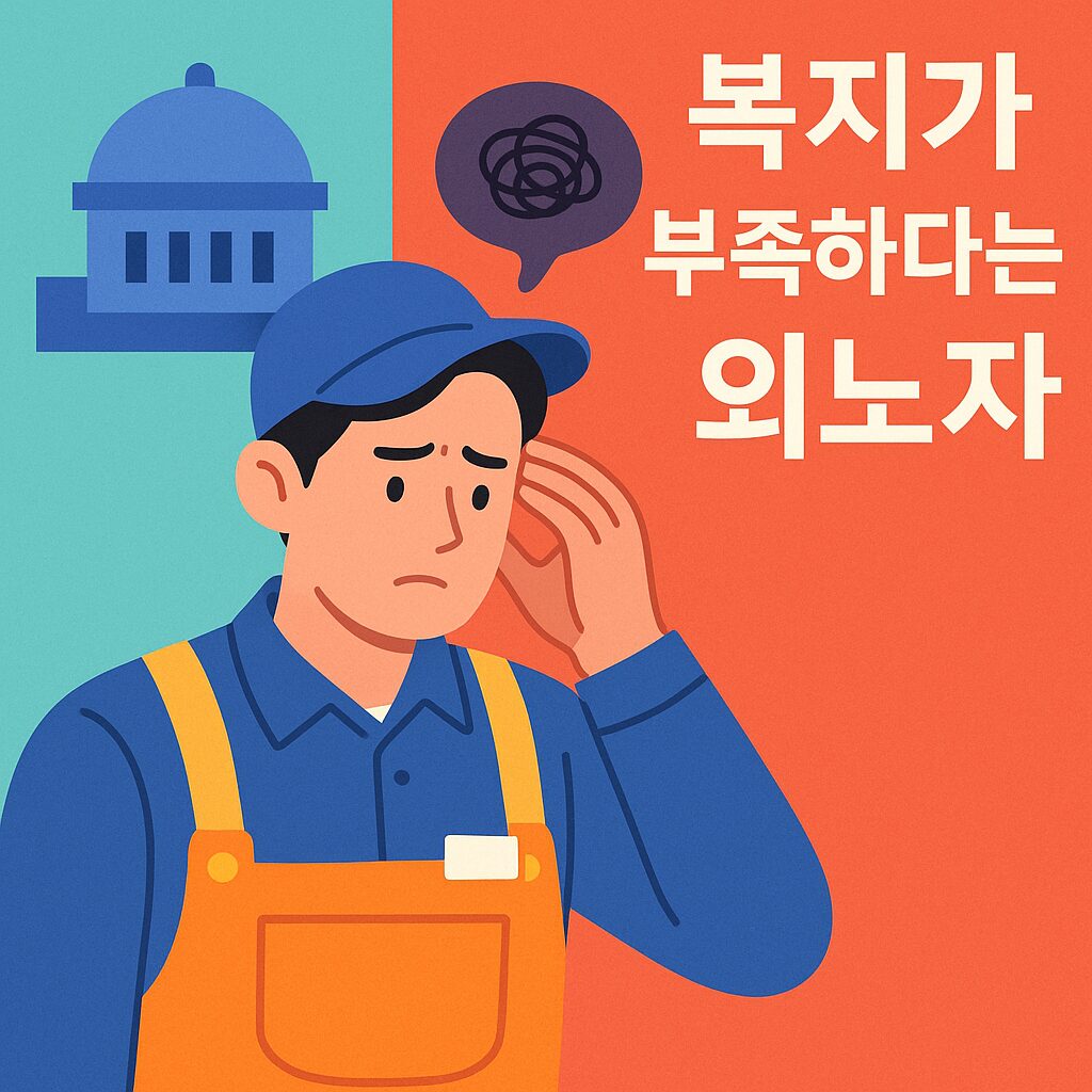 복지가 부족하다는 외노자