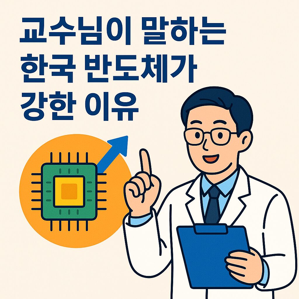 교수님이 말하는 한국 반도체가 강한