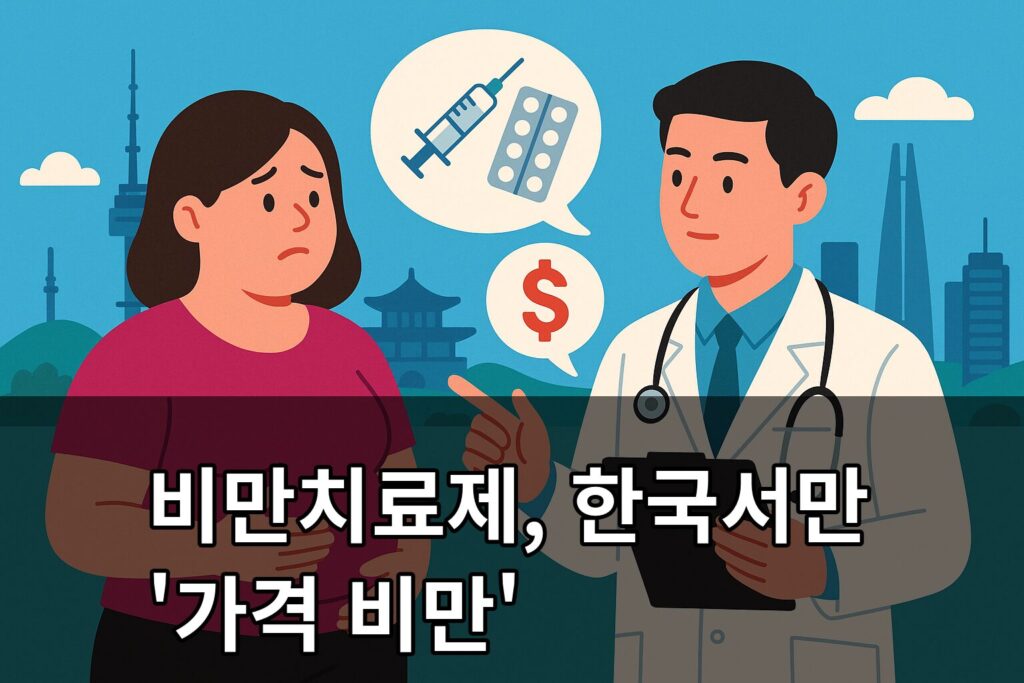 비만치료제 한국서만 가격 비만