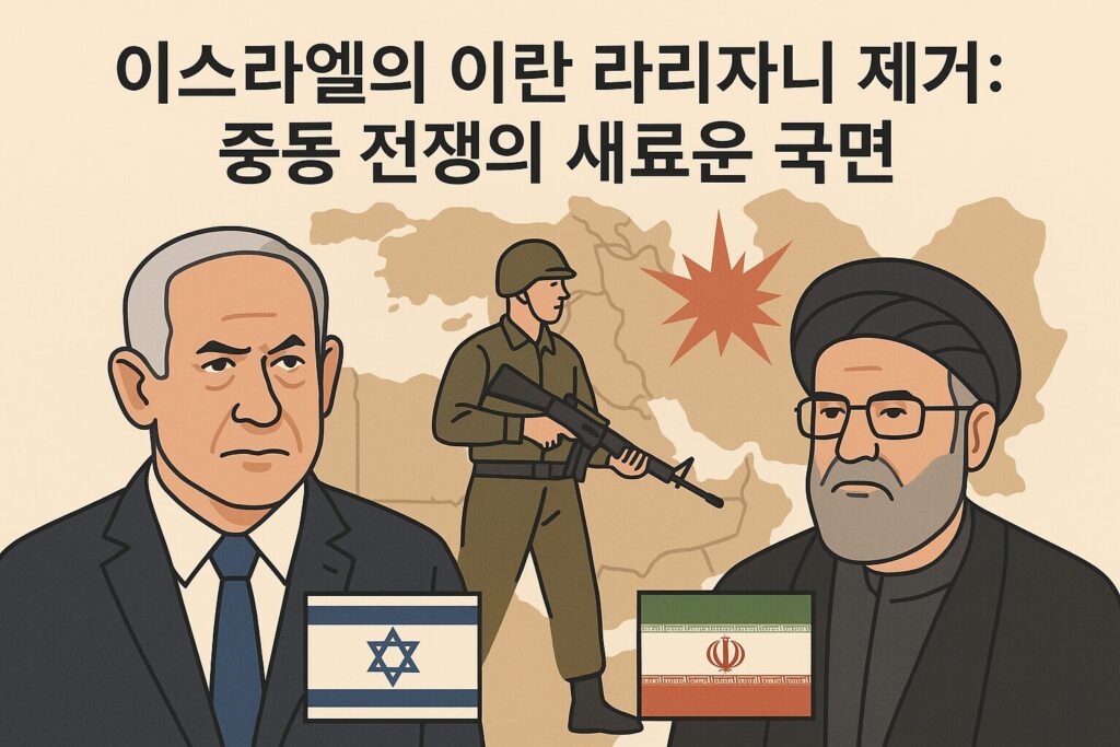 이스라엘, 이란 라리자니 제거