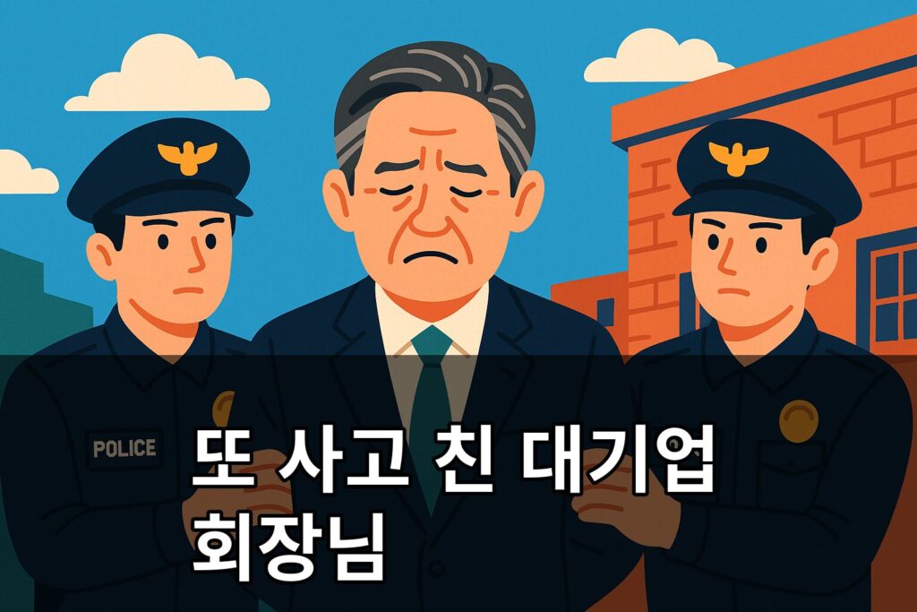 또 사고 친 대기업 회장님