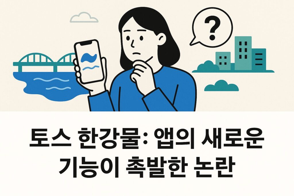 토스 한강물