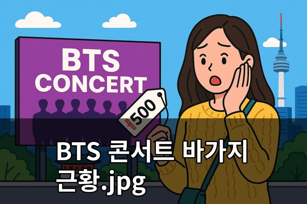 BTS 콘서트 바가지 근황 jpg