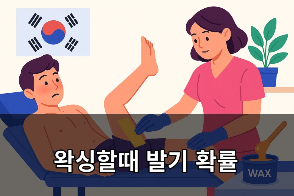 왁싱할때 발기 확률