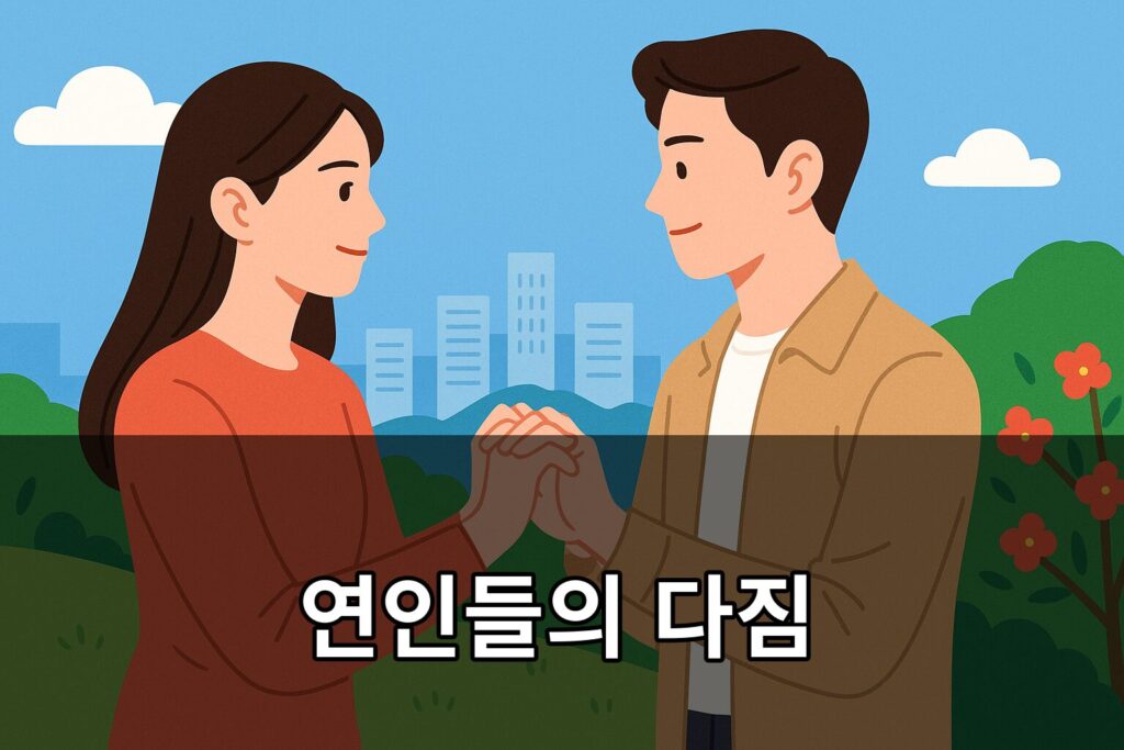 연인들의 다짐
