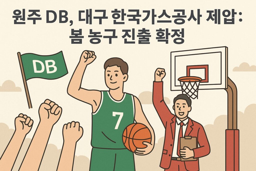 원주 db 대 대구 한국가스공사