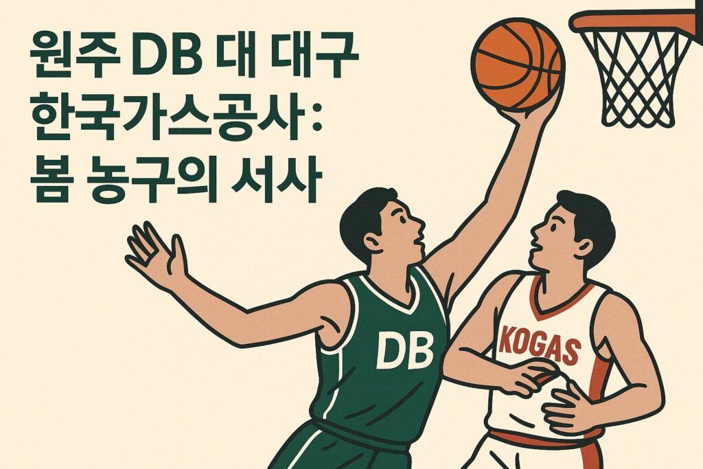원주 db 대 대구 한국가스공사