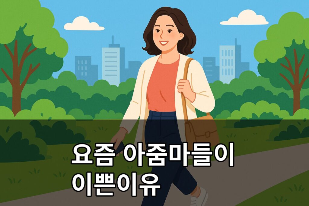 요즘 아줌마들이 이쁜이유