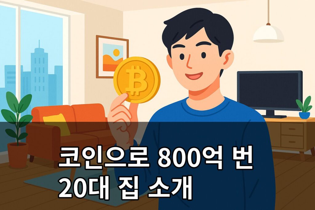 코인으로 800억 번 20대 집
