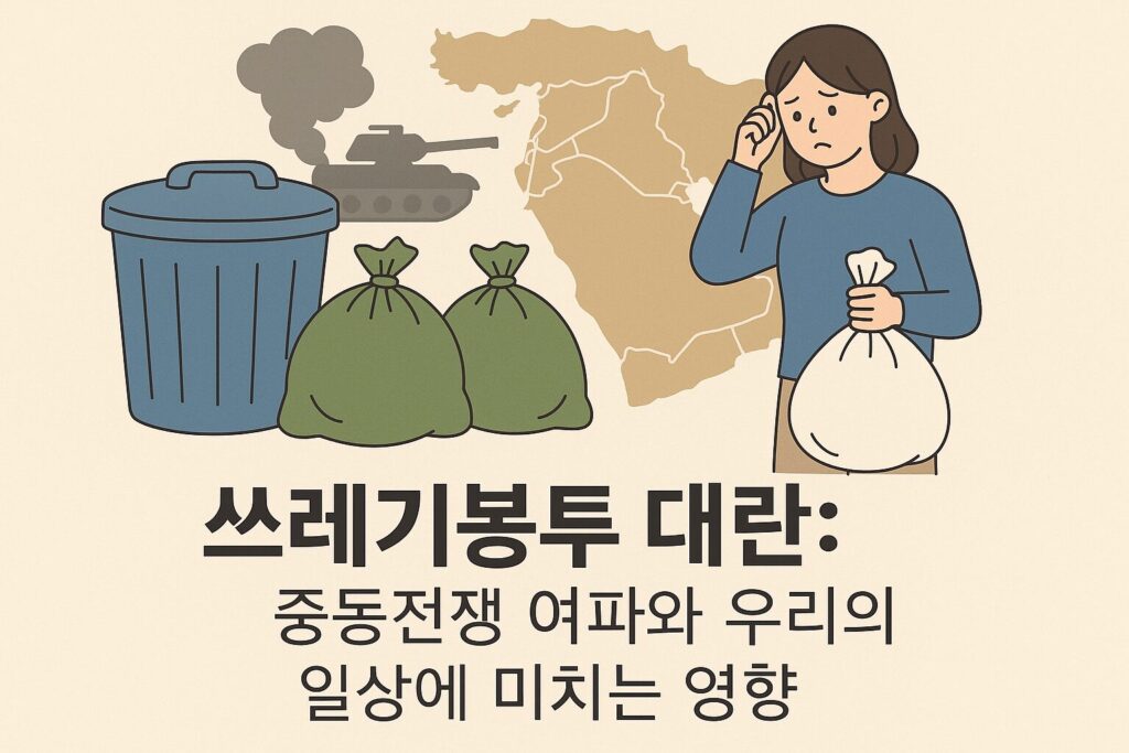 쓰레기봉투 대란