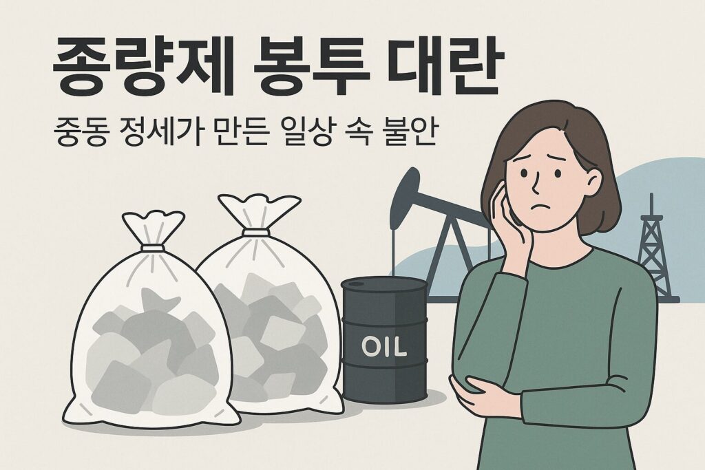 종량제 봉투 대란