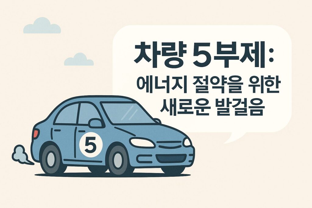 차량 5부제