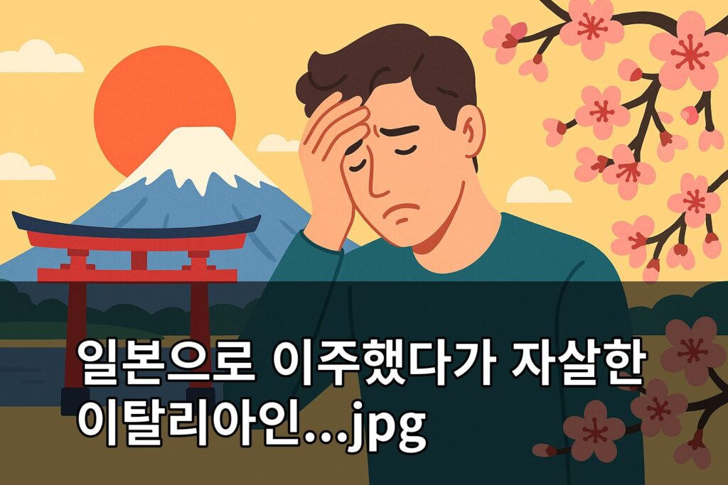 일본으로 이주했다가 자살한 이탈리아인 jpg