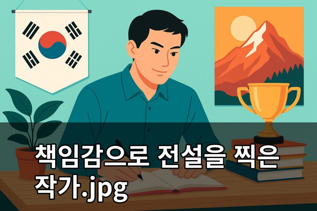 책임감으로 전설을 찍은 작가 jpg