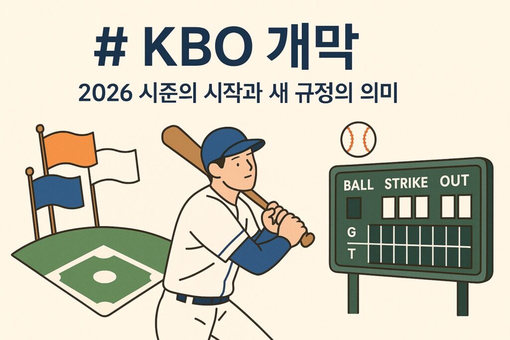 kbo 개막