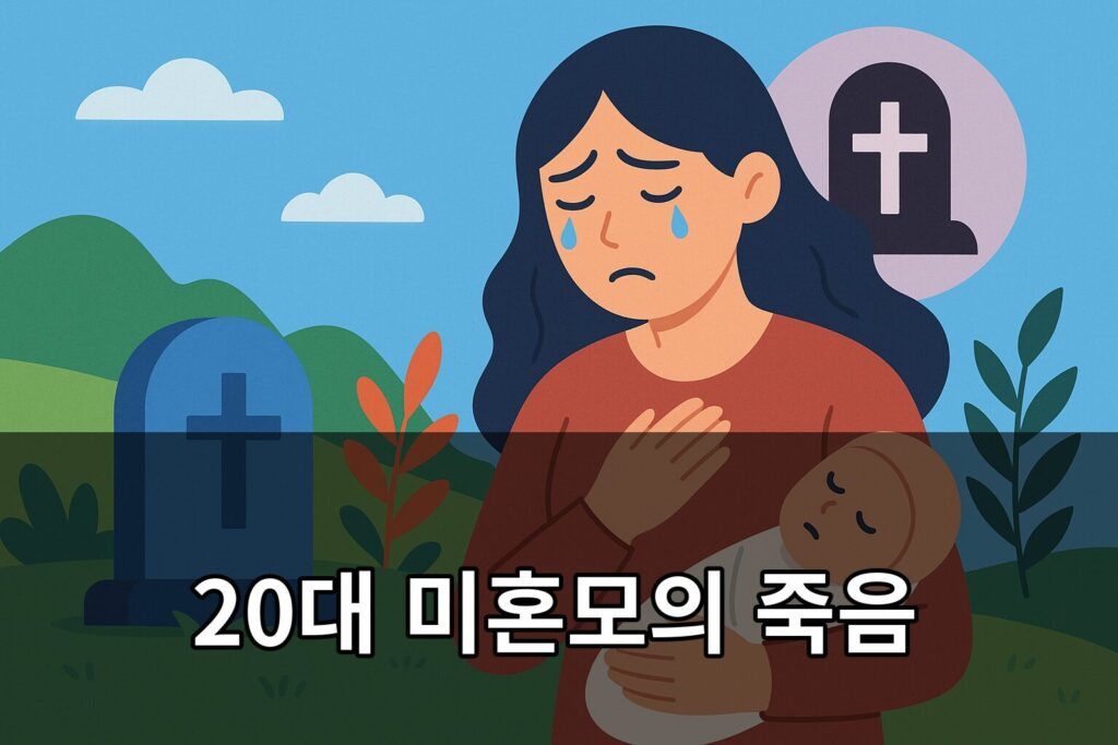 20대 미혼모의 죽음