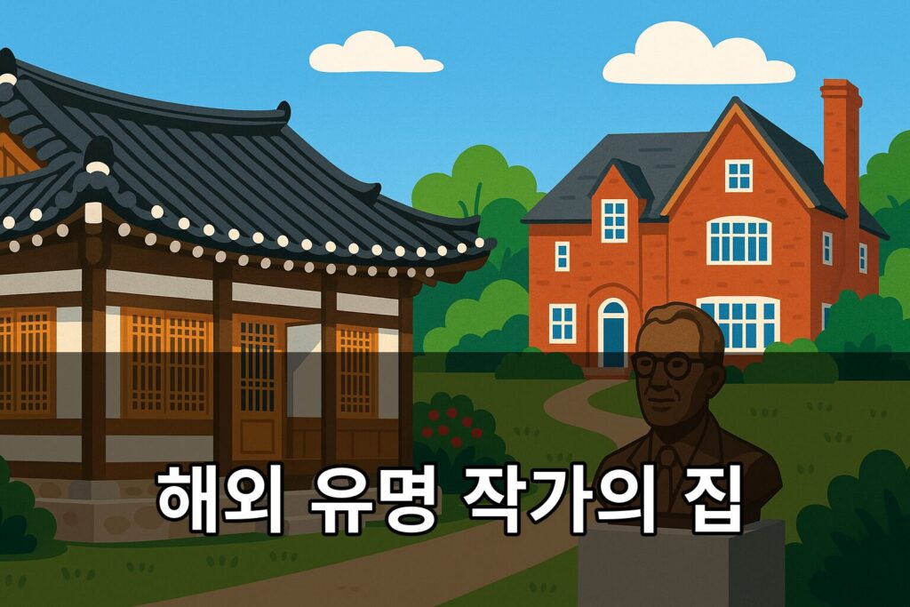 해외 유명 작가의 집