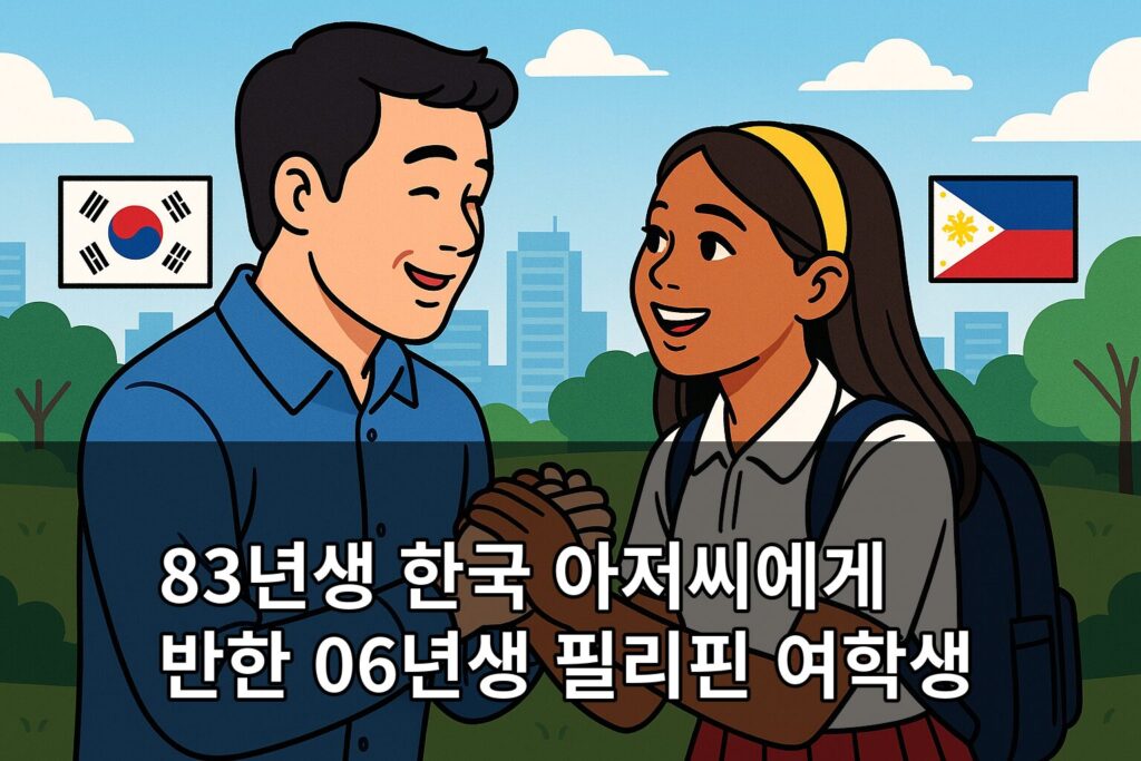 83년생 한국 아저씨에게 반한 06년생