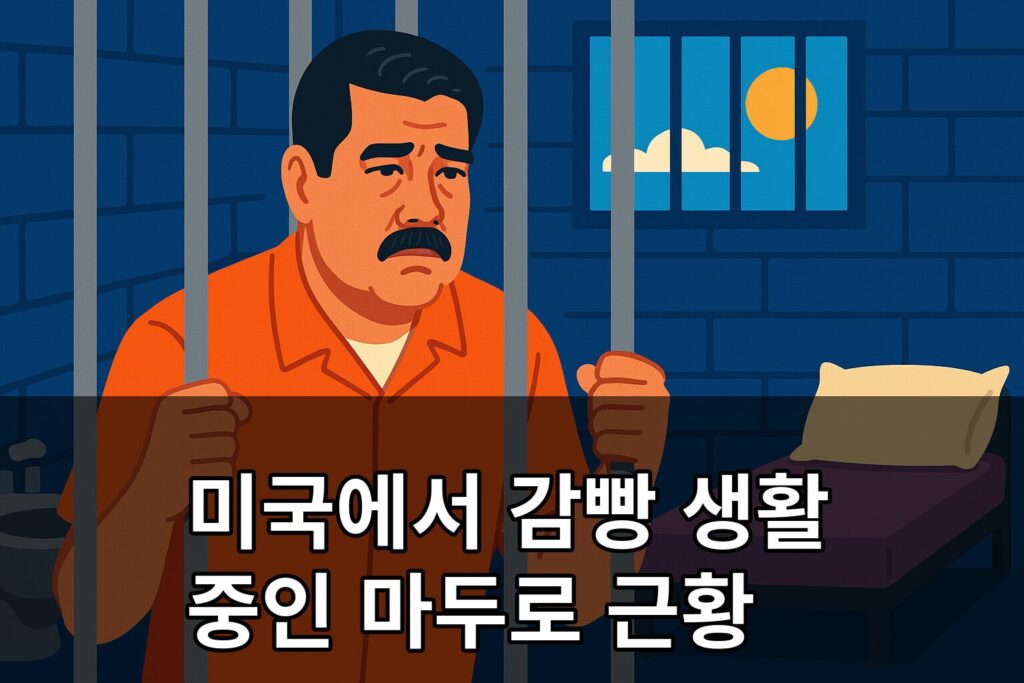 미국에서 감빵 생활 중인 마두로