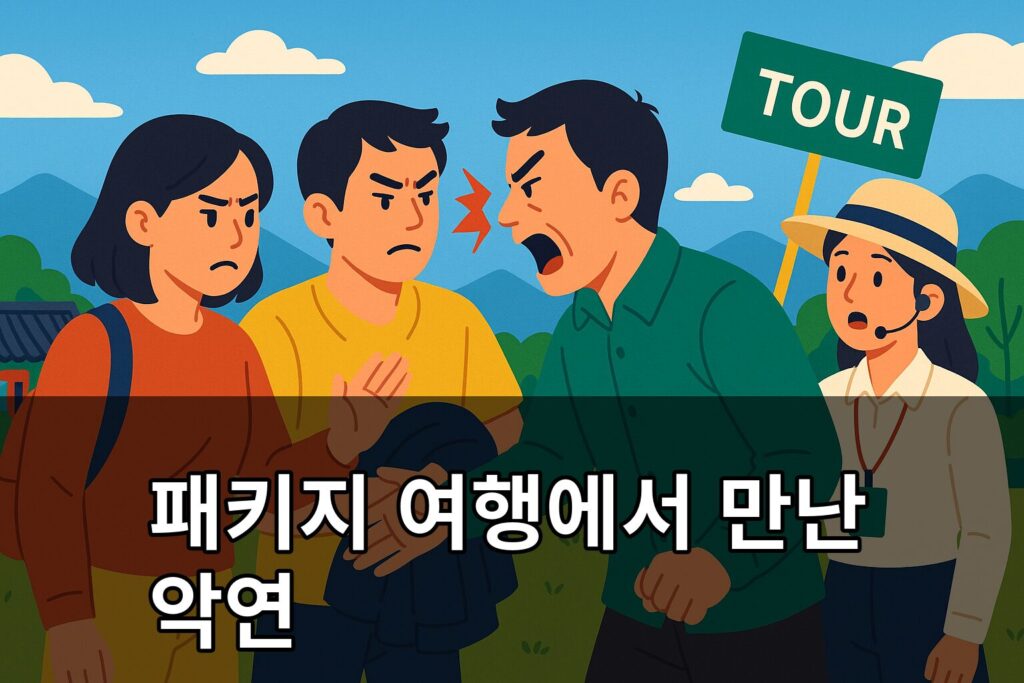 패키지 여행에서 만난 악연