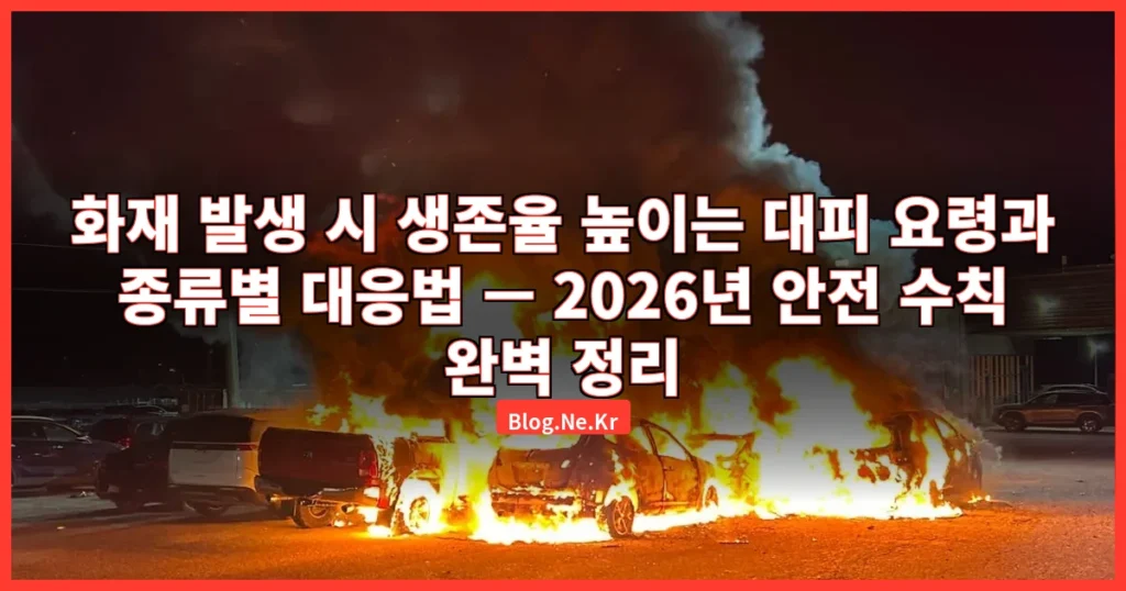 화재 관련 이미지