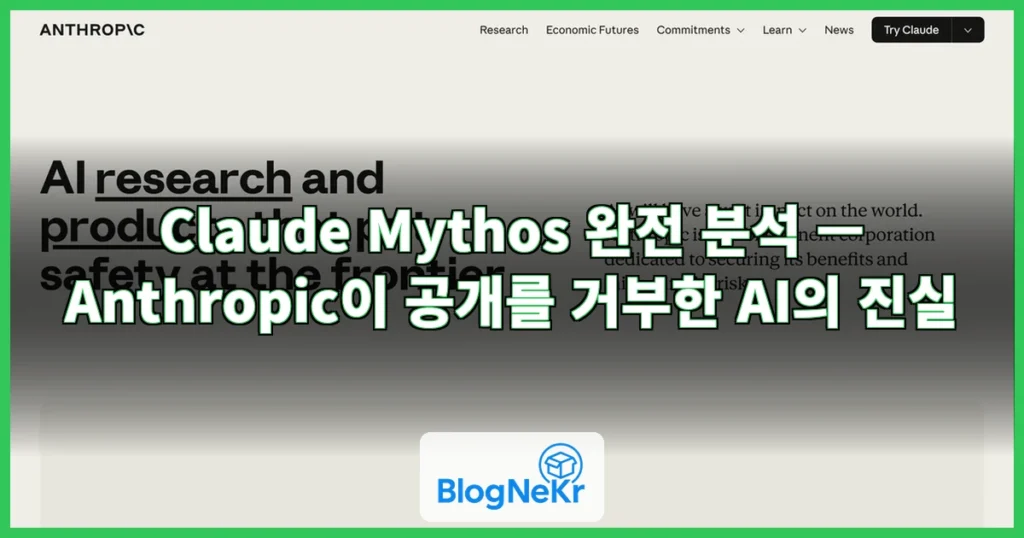 claude mythos 관련 이미지