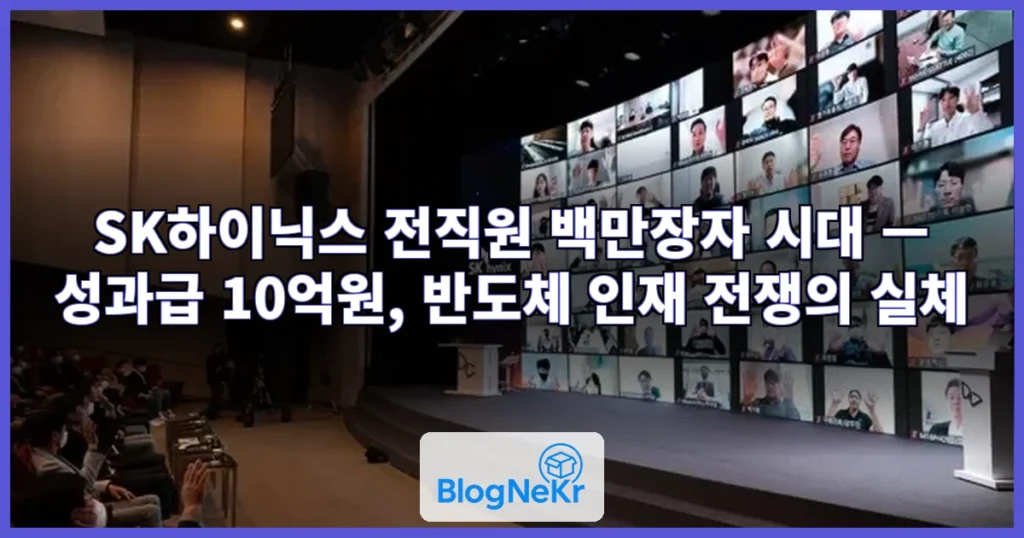 SK하이닉스 전직원 백만장자 시대 ' 관련 이미지