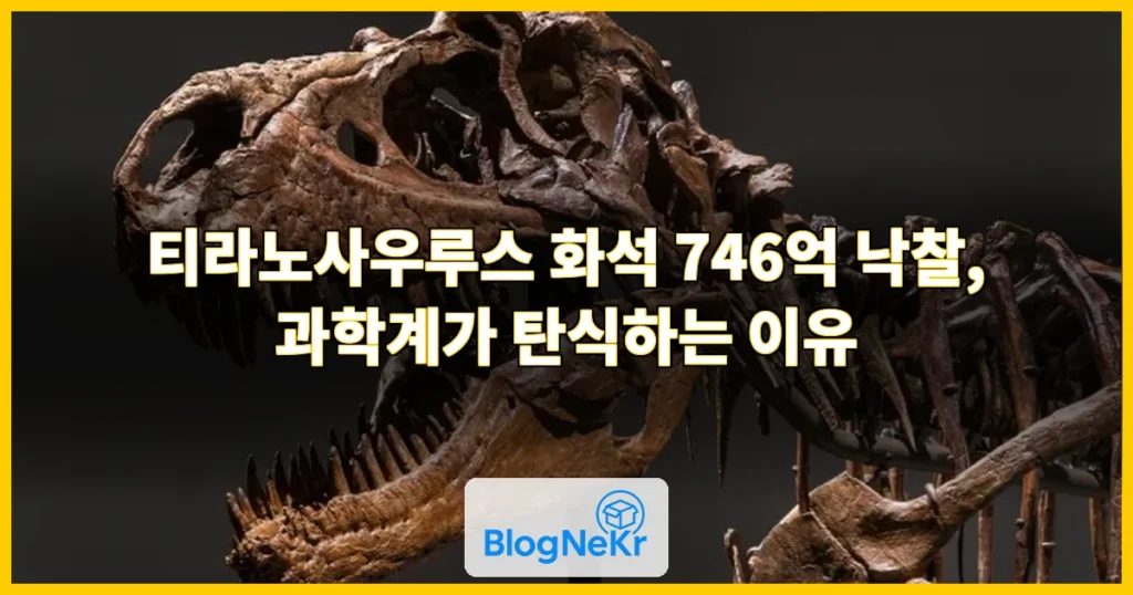 경매서 티라노 화석 수백억에 팔리자…과학계 잇따라 탄식 관련 이미지