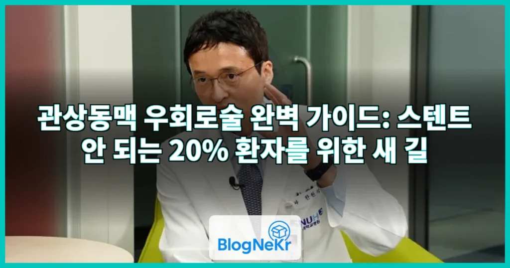 [지금, 명의] “스텐트로 안 되는 관상동맥질환…‘새 길’ 내는 우회로술, 두려워 마세요” 관련 이미지