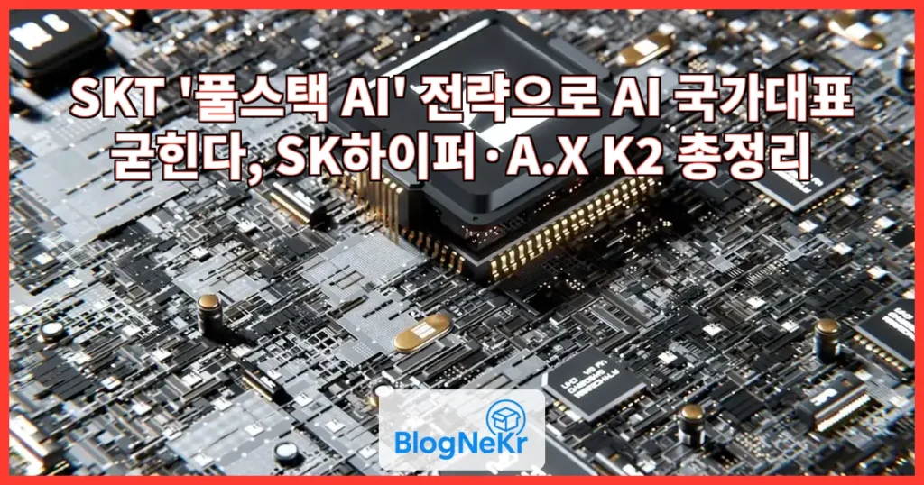 SKT, 독보적 '풀스택 AI' 전략으로 AI 국가대표 굳힌다 관련 이미지