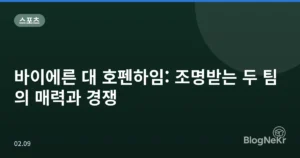 바이에른 대 호펜하임: 조명받는 두 팀의 매력과 경쟁