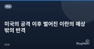 미국의 공격 이후 벌어진 이란의 예상 밖의 반격
