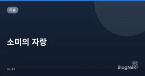 소미의 자랑