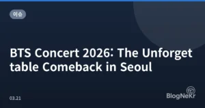 BTS Concert 2026: The Unforgettable Comeback in Seoul
